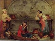 unknow artist Arab or Arabic people and life. Orientalism oil paintings  408 painting